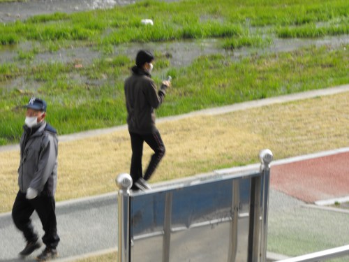 Surgical Masks In Korea Coming or going? Doesn't matter. Either is perfectly fine.