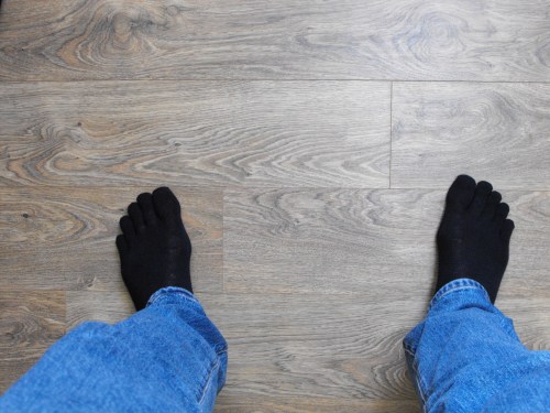 My New Toe Socks A place for every toe + Every toe in its place = AWESOME!